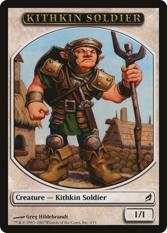 Kithkin Soldier Token [Lorwyn Tokens] - The Mythic Store | 24h Order Processing