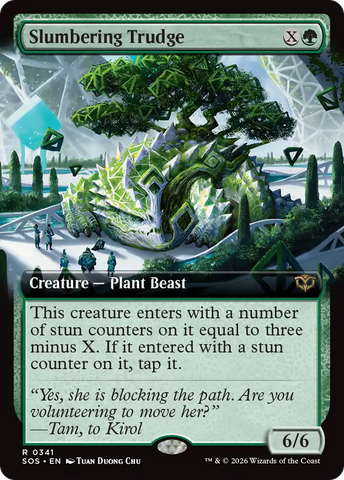 Slumbering Trudge (Extended Art) [Secrets of Strixhaven] - The Mythic Store | 24h Order Processing