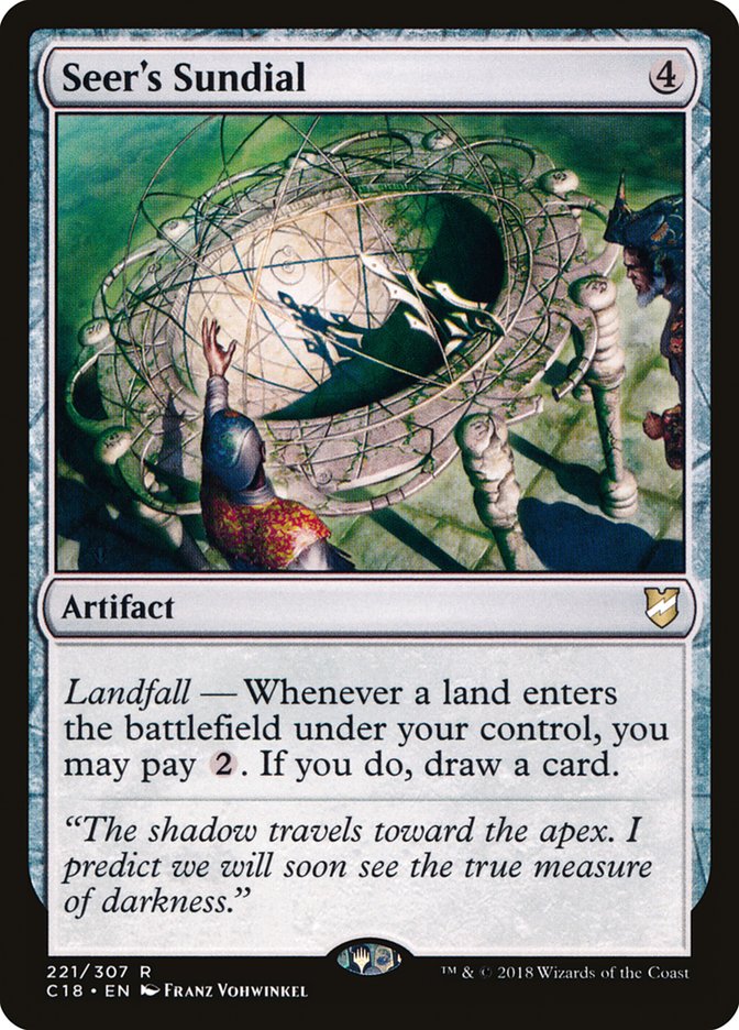 Seer's Sundial [Commander 2018] - The Mythic Store | 24h Order Processing