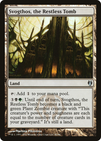 Svogthos, the Restless Tomb [Duel Decks: Izzet vs. Golgari] - The Mythic Store | 24h Order Processing