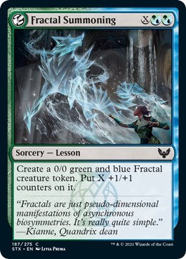 Fractal Summoning [Strixhaven: School of Mages] - The Mythic Store | 24h Order Processing