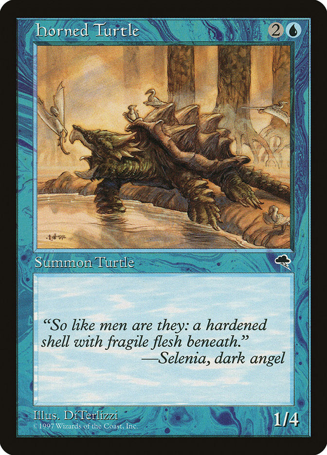 Horned Turtle [Tempest] - The Mythic Store | 24h Order Processing