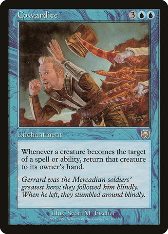 Cowardice [Mercadian Masques] - The Mythic Store | 24h Order Processing