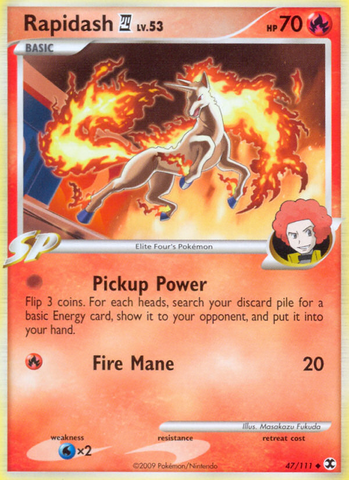 Rapidash (47/111) [Platinum: Rising Rivals] - The Mythic Store | 24h Order Processing