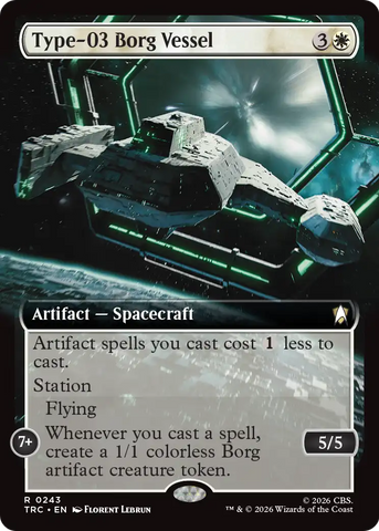 Type-03 Borg Vessel (Extended Art) [Star Trek Commander] - The Mythic Store | 24h Order Processing
