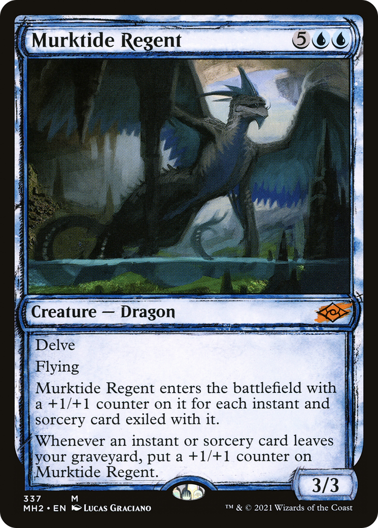 Murktide Regent (Sketch) [Modern Horizons 2] - The Mythic Store | 24h Order Processing