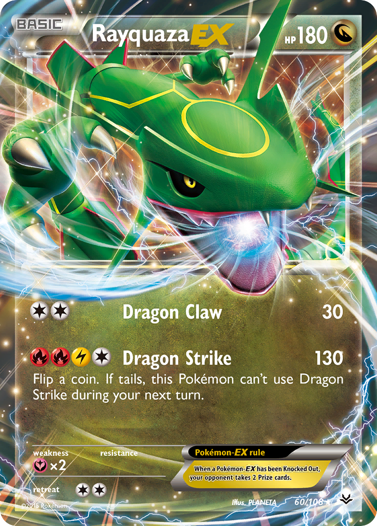 Rayquaza EX (60/108) [XY: Roaring Skies] - The Mythic Store | 24h Order Processing