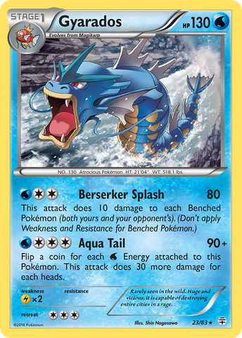 Gyarados (23/83) [XY: Generations] - The Mythic Store | 24h Order Processing