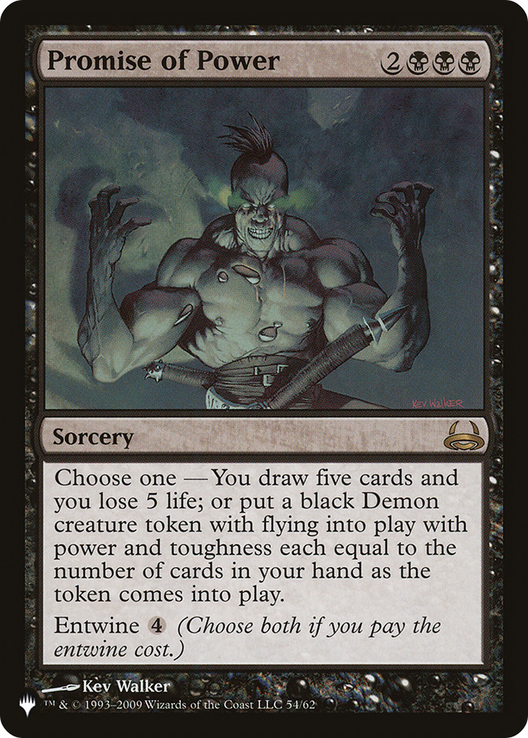 Promise of Power [The List] - The Mythic Store | 24h Order Processing