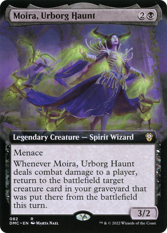 Moira, Urborg Haunt (Extended Art) [Dominaria United Commander] - The Mythic Store | 24h Order Processing