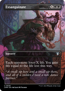 Exsanguinate (Borderless Alternate Art) [Commander Masters] - The Mythic Store | 24h Order Processing
