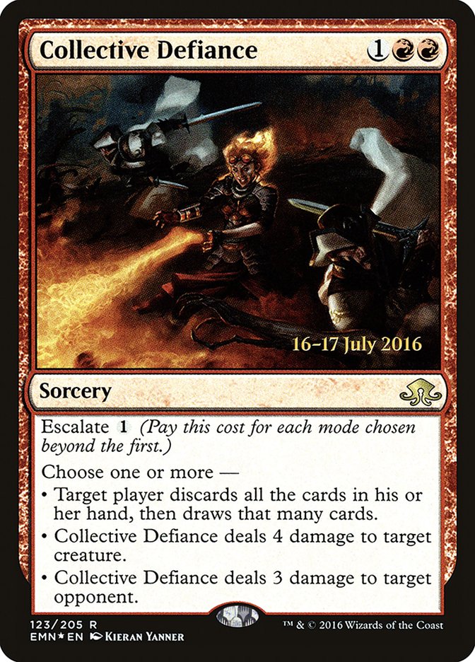 Collective Defiance [Eldritch Moon Prerelease Promos] - The Mythic Store | 24h Order Processing