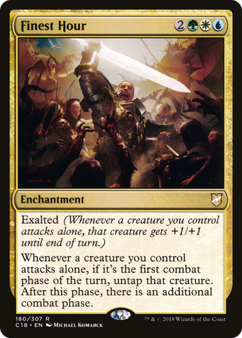 Finest Hour [Commander 2018] - The Mythic Store | 24h Order Processing