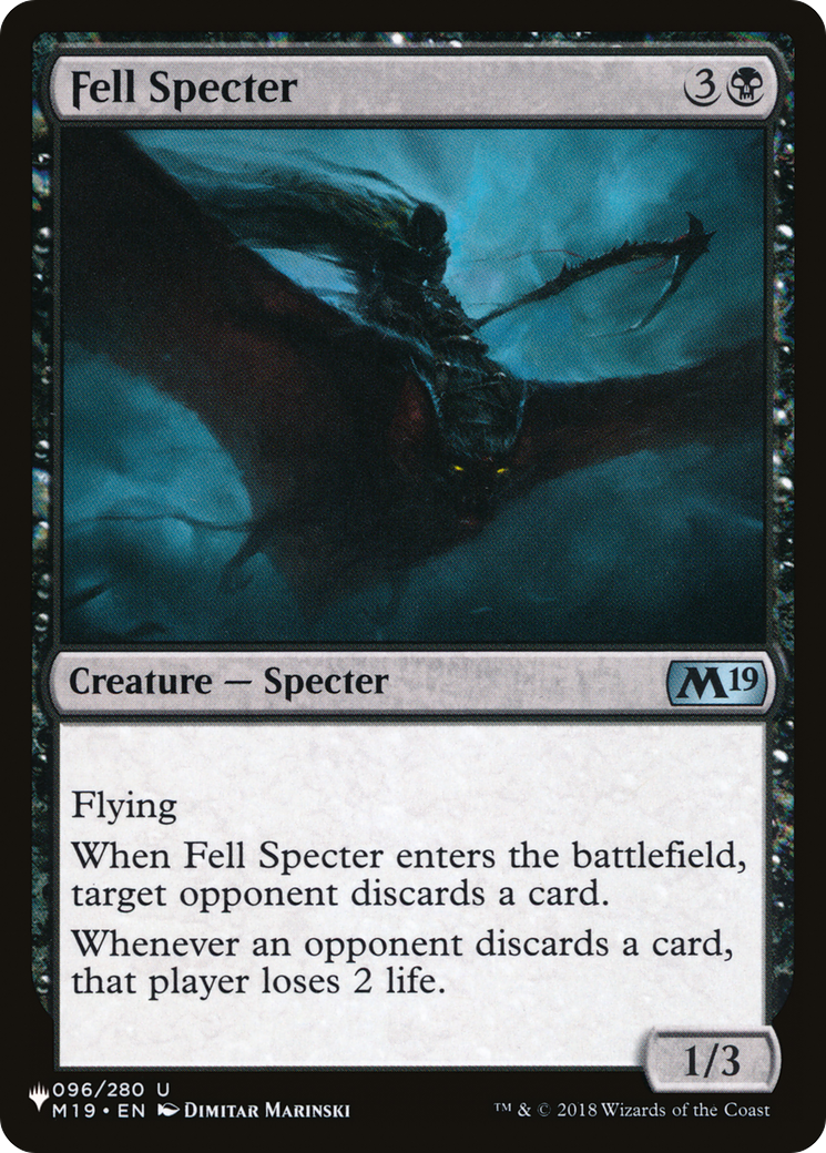 Fell Specter [The List] - The Mythic Store | 24h Order Processing