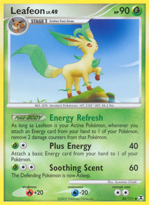 Leafeon (45/111) [Platinum: Rising Rivals] - The Mythic Store | 24h Order Processing