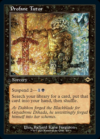 Profane Tutor (Retro Foil Etched) [Modern Horizons 2] - The Mythic Store | 24h Order Processing