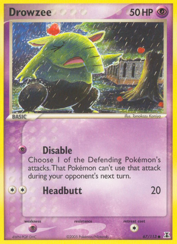 Drowzee (67/113) [EX: Delta Species] - The Mythic Store | 24h Order Processing