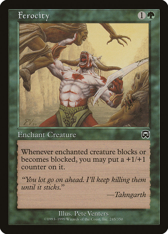 Ferocity [Mercadian Masques] - The Mythic Store | 24h Order Processing