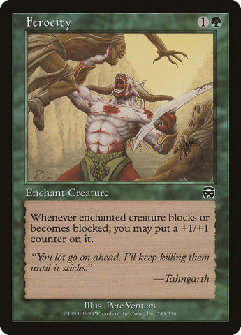Ferocity [Mercadian Masques] - The Mythic Store | 24h Order Processing