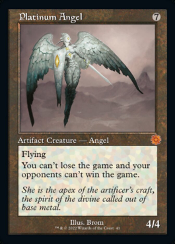 Platinum Angel (Retro) [The Brothers' War Retro Artifacts] - The Mythic Store | 24h Order Processing