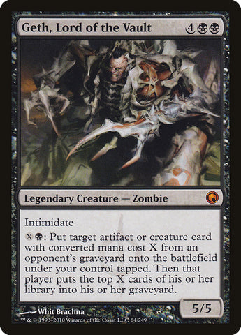 Geth, Lord of the Vault [Scars of Mirrodin] - The Mythic Store | 24h Order Processing
