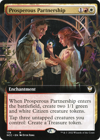 Prosperous Partnership (Extended Art) [Streets of New Capenna Commander] - The Mythic Store | 24h Order Processing