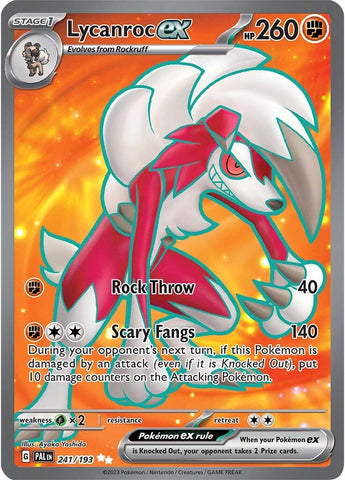 Lycanroc ex (241/193) [Scarlet & Violet: Paldea Evolved] - The Mythic Store | 24h Order Processing