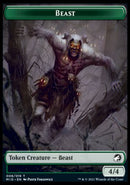 Clue // Beast (008) Double-Sided Token [Innistrad: Midnight Hunt Tokens] - The Mythic Store | 24h Order Processing