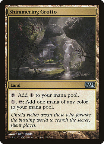 Shimmering Grotto [Magic 2014] - The Mythic Store | 24h Order Processing