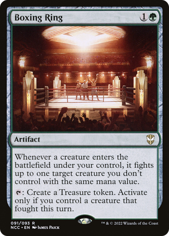 Boxing Ring [Streets of New Capenna Commander] - The Mythic Store | 24h Order Processing