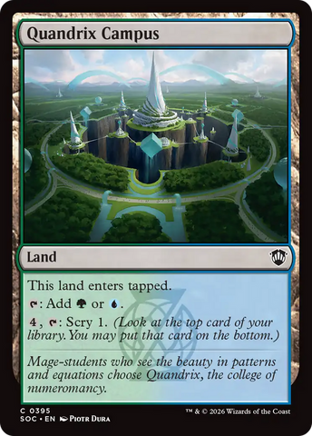 Quandrix Campus [Secrets of Strixhaven Commander] - The Mythic Store | 24h Order Processing