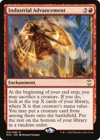 Industrial Advancement (Promo Pack) [Streets of New Capenna Commander Promos] - The Mythic Store | 24h Order Processing
