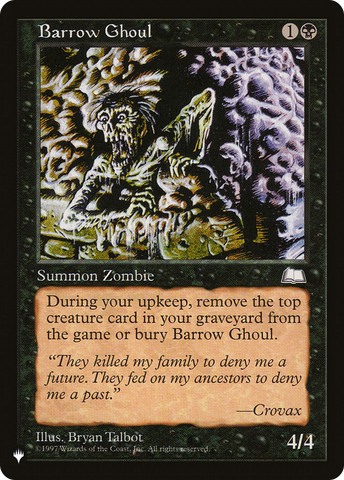 Barrow Ghoul [The List] - The Mythic Store | 24h Order Processing