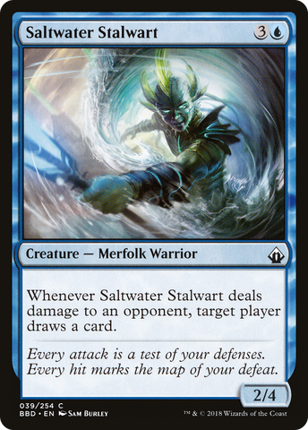 Saltwater Stalwart [Battlebond] - The Mythic Store | 24h Order Processing