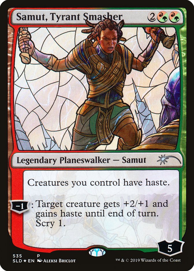 Samut, Tyrant Smasher (Stained Glass) [Secret Lair Drop Promos] - The Mythic Store | 24h Order Processing