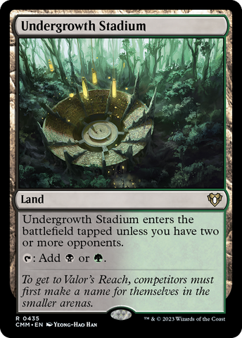 Undergrowth Stadium [Commander Masters] - The Mythic Store | 24h Order Processing