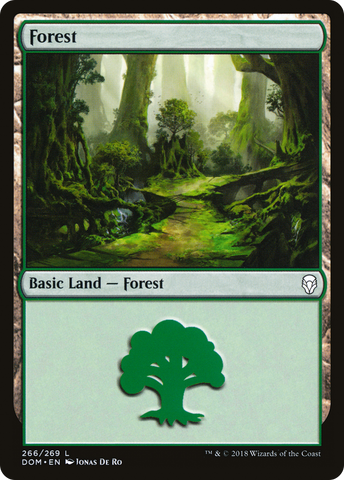 Forest (266) [Dominaria] - The Mythic Store | 24h Order Processing