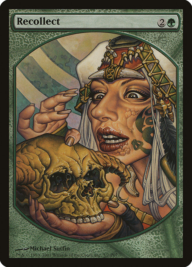 Recollect [Magic Player Rewards 2007] - The Mythic Store | 24h Order Processing