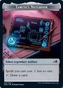 Samurai // Tamiyo's Notebook Double-Sided Token [Kamigawa: Neon Dynasty Tokens] - The Mythic Store | 24h Order Processing