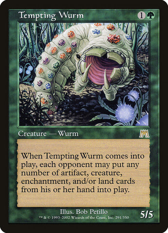 Tempting Wurm [Onslaught] - The Mythic Store | 24h Order Processing