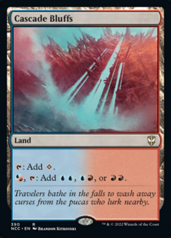 Cascade Bluffs [Streets of New Capenna Commander] - The Mythic Store | 24h Order Processing