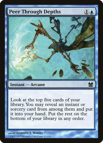 Peer Through Depths [Modern Masters] - The Mythic Store | 24h Order Processing