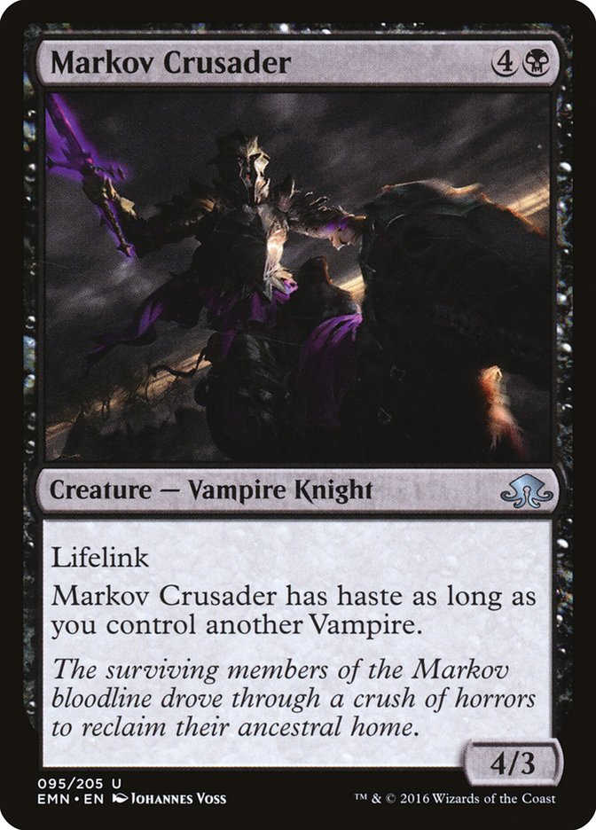 Markov Crusader [Eldritch Moon] - The Mythic Store | 24h Order Processing