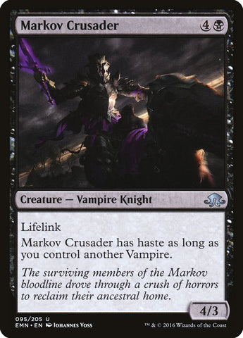 Markov Crusader [Eldritch Moon] - The Mythic Store | 24h Order Processing