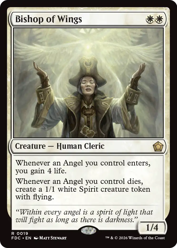 Bishop of Wings [Foundations Commander] - The Mythic Store | 24h Order Processing