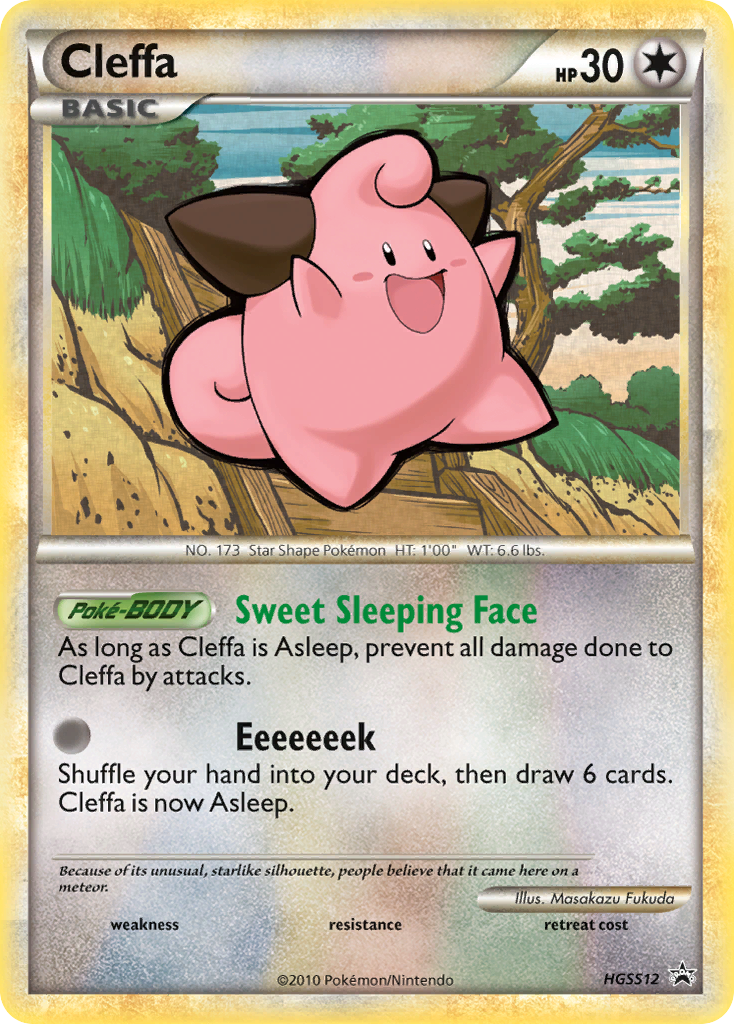 Cleffa (HGSS12) [HeartGold & SoulSilver: Black Star Promos] - The Mythic Store | 24h Order Processing