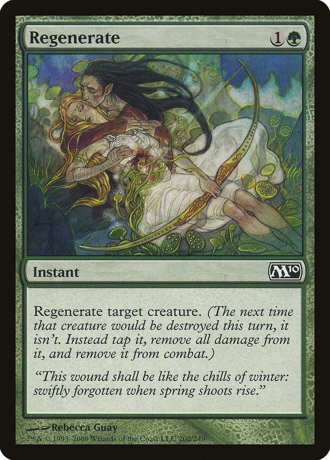 Regenerate [Magic 2010] - The Mythic Store | 24h Order Processing