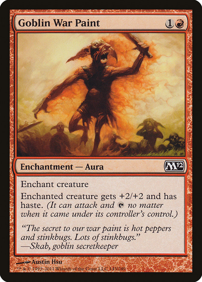 Goblin War Paint [Magic 2012] - The Mythic Store | 24h Order Processing
