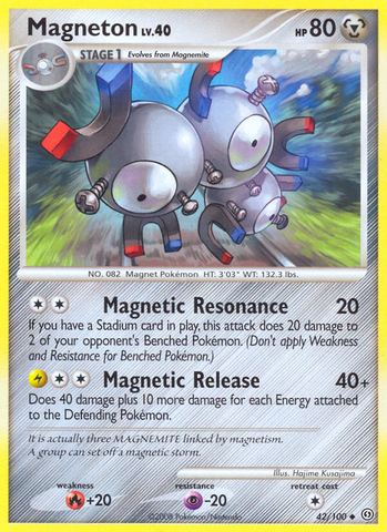 Magneton (42/100) [Diamond & Pearl: Stormfront] - The Mythic Store | 24h Order Processing