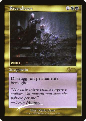 Rivendicare (Vindicate) [30th Anniversary Promos] - The Mythic Store | 24h Order Processing